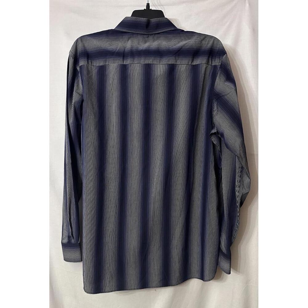 NWT Pronto Uomo Mens Long Sleeve Button Casual Cotton Knit Shirt Size XL - Picture 11 of 14